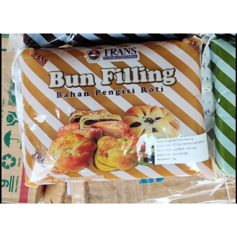 Jual Trans Bun Filling Isian Roti / Kue / Bakpau rasa Dauyong Kacang ...
