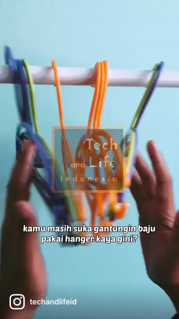 Jual Ecoco Folding Pants Rack Hanger Gantungan Pakaian Multifungsi ...