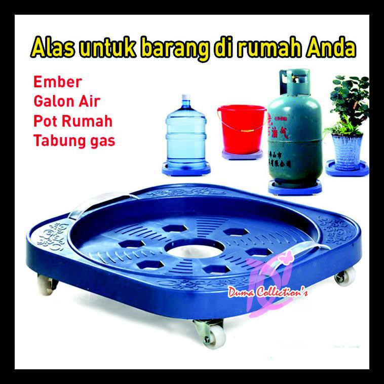 Jual New Produk Alas Rak Tabung Gas, Rak Galon.( Abu Abu, Milky Putih ...