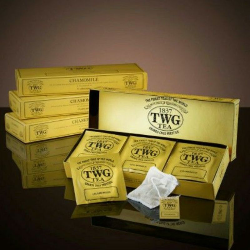 Jual 1837 TWG TEA SPECIAL SINGAPORE Cotton Tea bags Ecer TEH SACHET ...