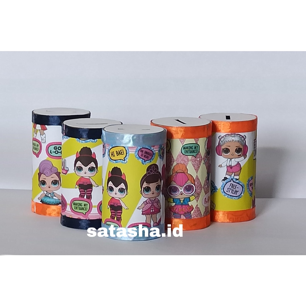 Jual Celengan Murah mini celengan viral celengan tiktok tabungan tutup