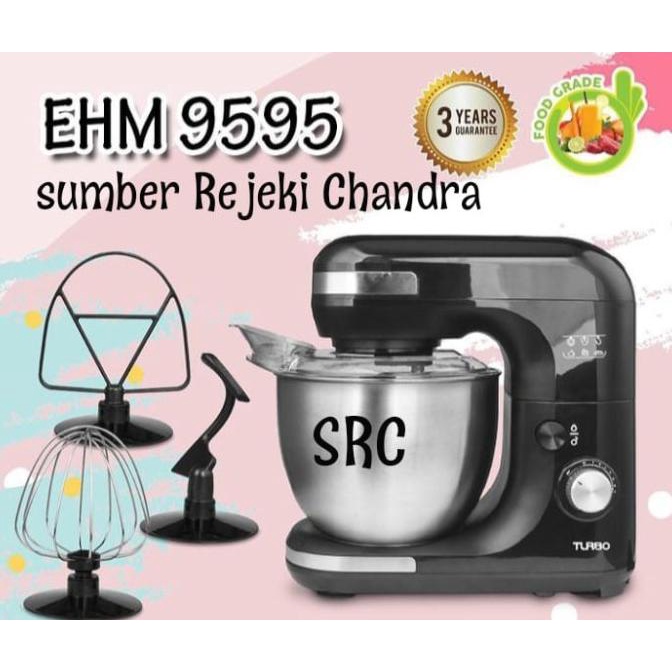 Jual Turbo Mixer Grande EHM9595/Stand Mixer Roti/Mixer Besar 5 Liter