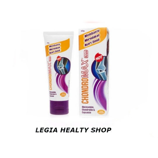 Jual Chondromax Krim Hot 60 Gr Krim Pereda Nyeri Sendi/ Nyeri Sendi ...