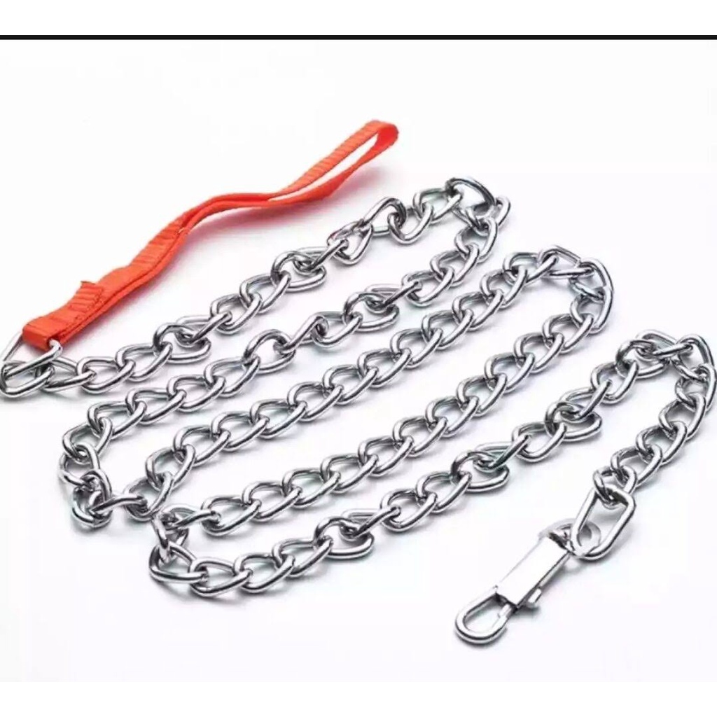 Jual Rantai Anjing Dengan Tali 2,5 MM x 1.1 Meter Rantai Gogok Guguk ...