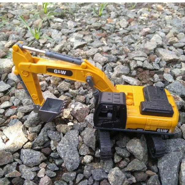 Jual Diecast Mobil Konstruksi Beko Excavator Skala 64 | Shopee Indonesia