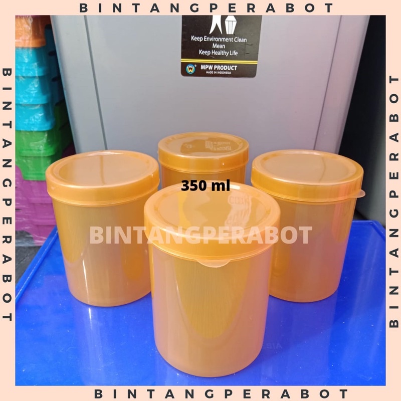 Jual Toples Tabung Toples Snack 350 Ml Toples Tabung Plastik Toples Kue Kering Toples 6787