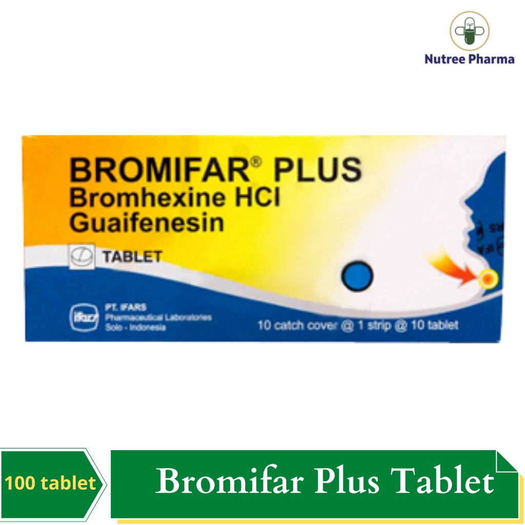 Jual Bromifar Plus Box Isi 100 Tablet | Shopee Indonesia