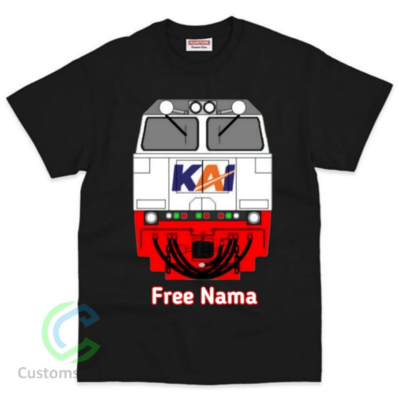 Jual Baju Anak Kaos Anak Kai Kereta Api Indonesia Terbaru Bahan Premium
