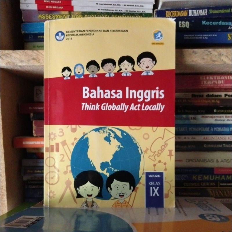 Jual buku bahasa Inggris kelas IX/9/3 smp bsee/bos/kemendikbud | Shopee ...