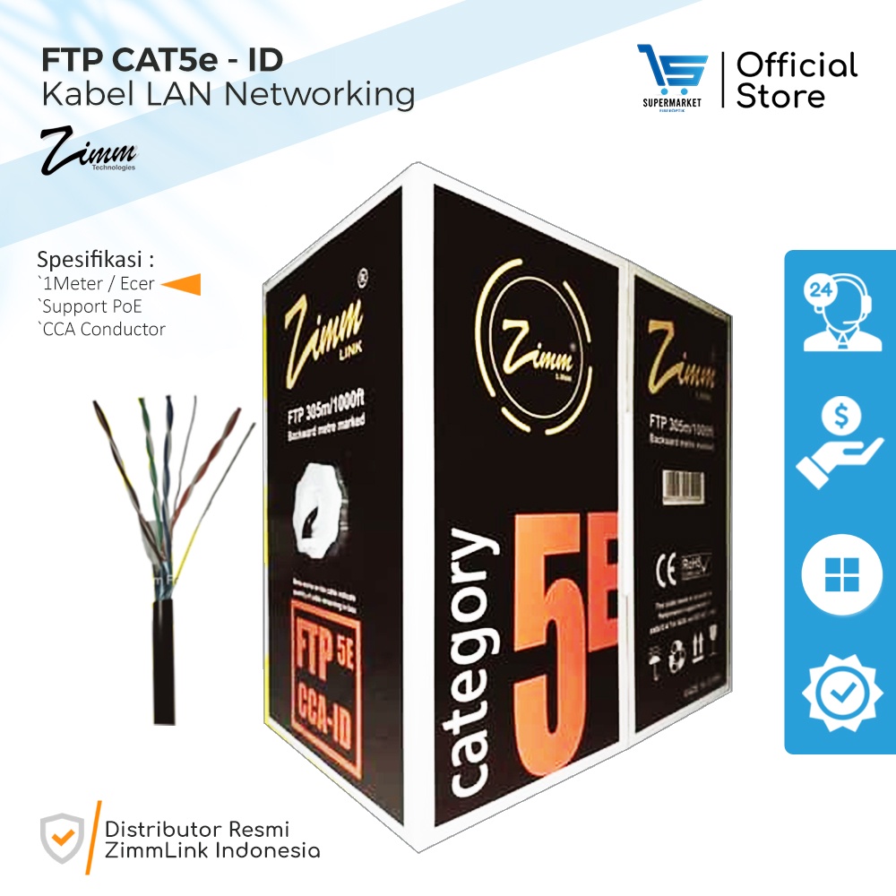 Jual Kabel Lan Per Meter Terlengkap & Harga Terbaru Agustus 2026 ...