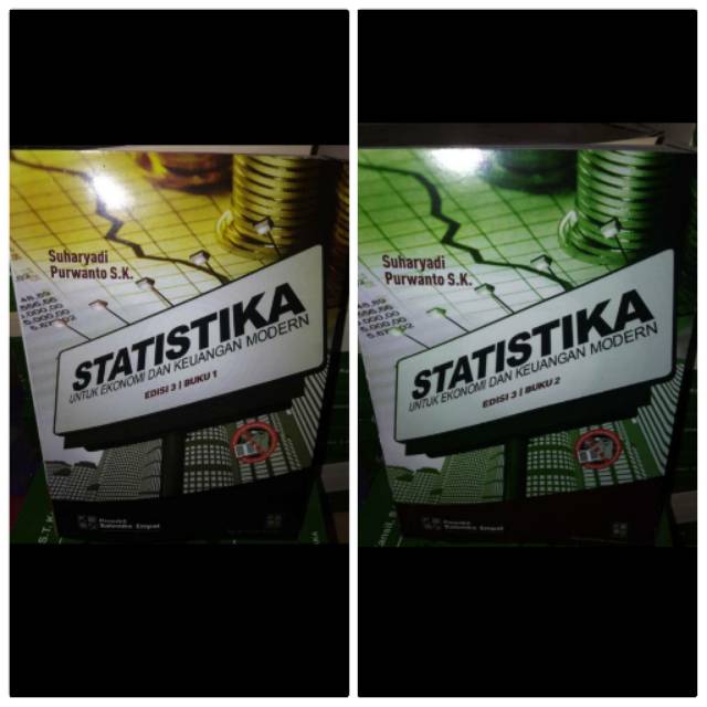 Jual STATISTIKA UNTUK EKONOMI DAN KEUANGAN MODERN BUKU 1&2-SUHARYADI ...