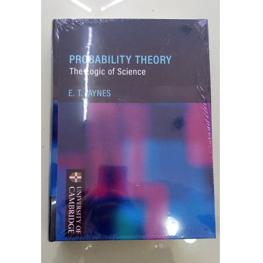 Jual Probability Theory: The Logic of Science by E. T. Jayne