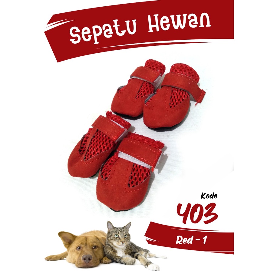 Jual Sepatu Hewan Kucing&Anjing (403-1863) | Shopee Indonesia