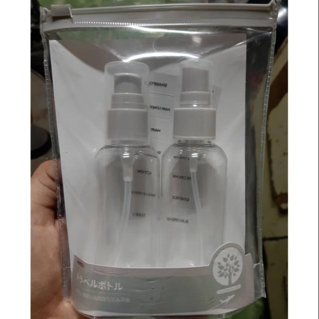 Jual MINISO TRAVEL KIT BOTTLE Shopee Indonesia