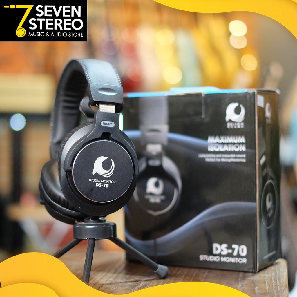 Jual Dolphin DS70 DS 70 DS-70 Studio Monitor Headphone | Shopee Indonesia