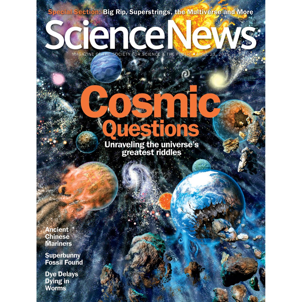 Jual Cosmic Questions (ScienceNews) and How our universe Began ...