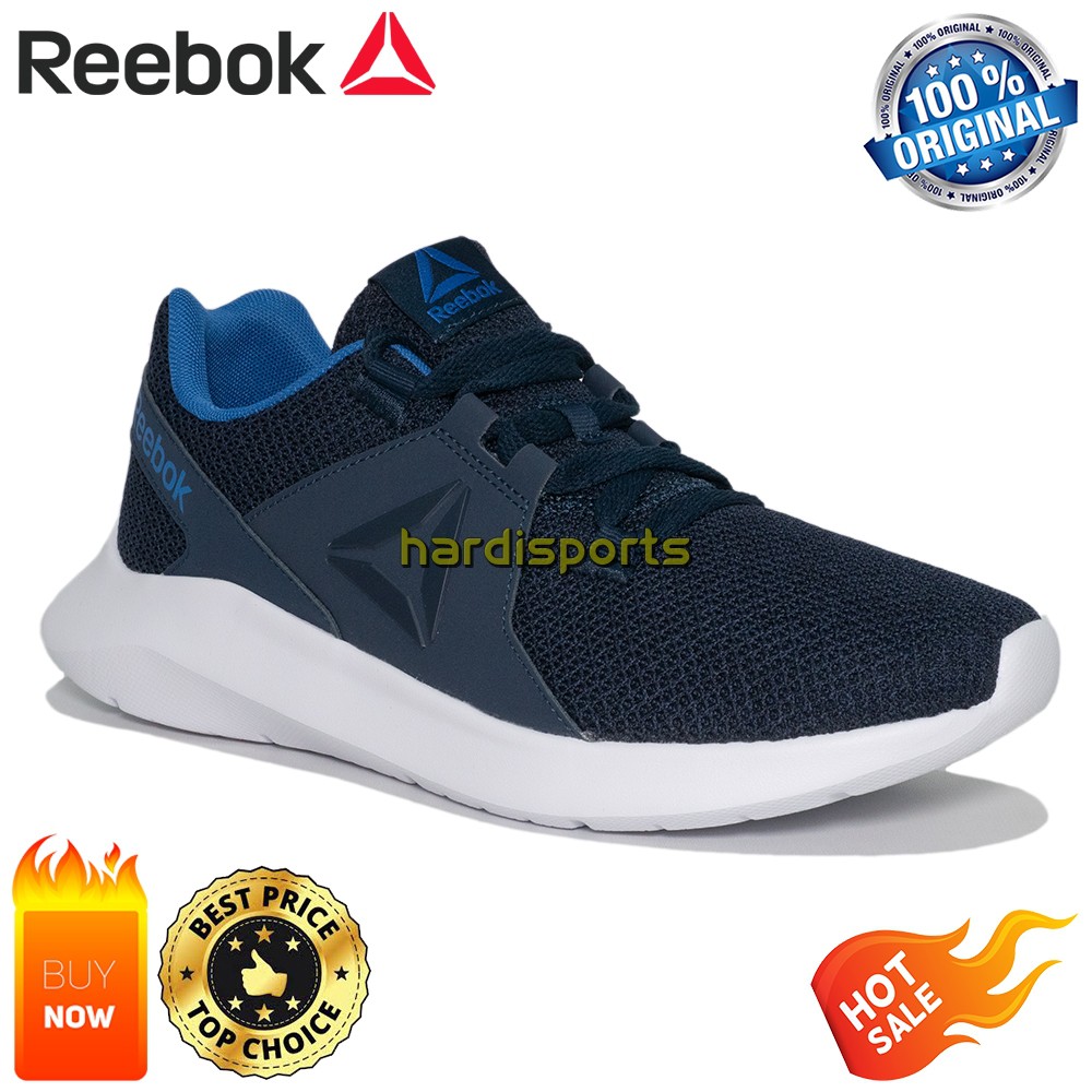 Jual Sepatu Running Pria Reebok Energylux DV4322 Navy ORIGINAL Shopee Indonesia
