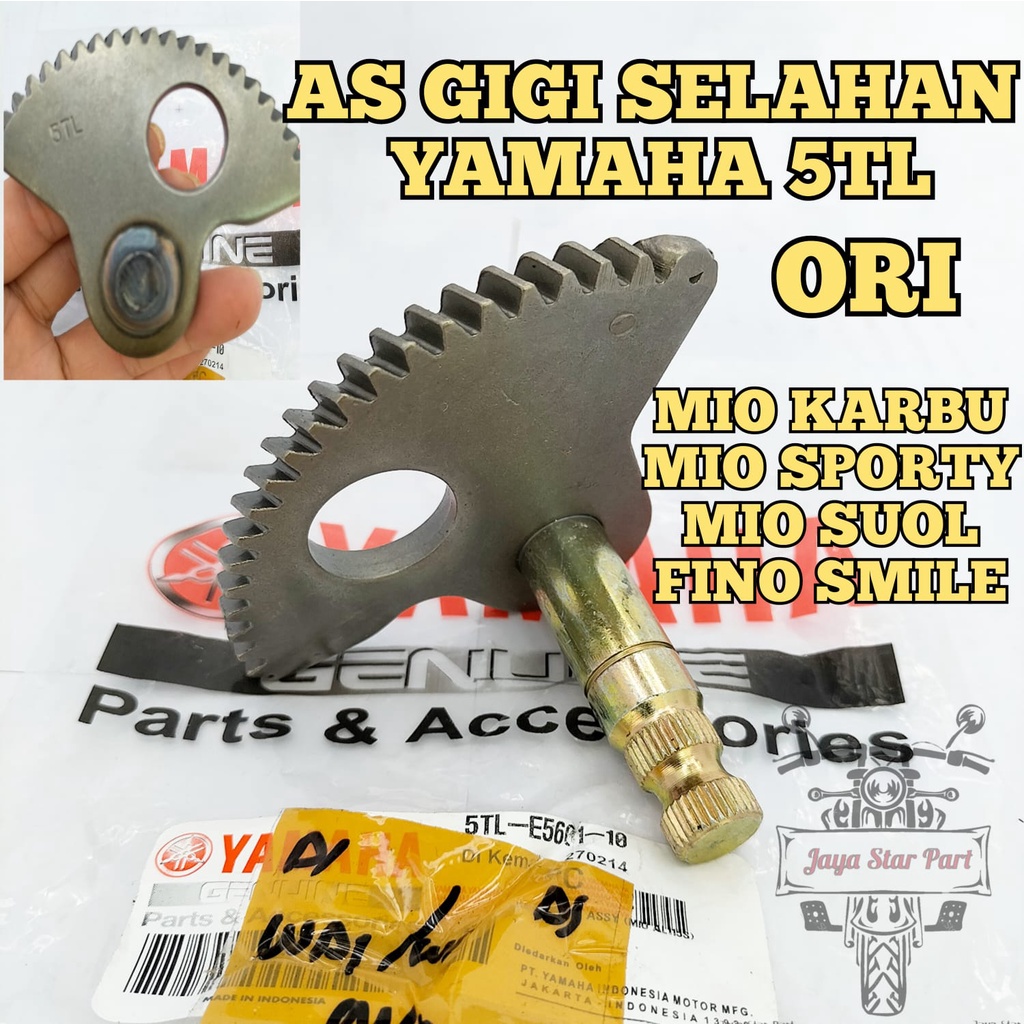 Jual ORI As Gigi Selah Kampak Selahan Engkol MIO MIO SPORTY MIO SOUL ...