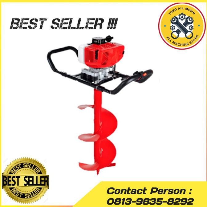 Jual Mesin Bor Tanah Biopori - Earth Auger 58 Cc Pro Quip Mata Bor ...