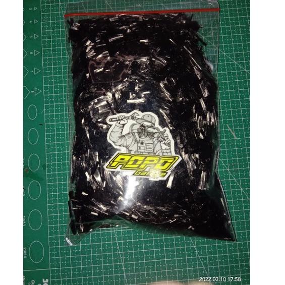Jual COD SERAT CARBON CHOPPED 12 K /CARBON FORGED bahan buat bikin