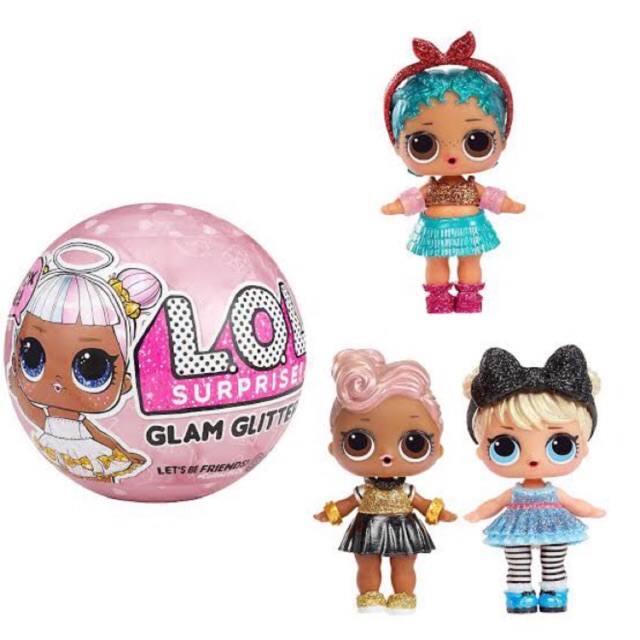 Glam styrofoam Glitter Surprise