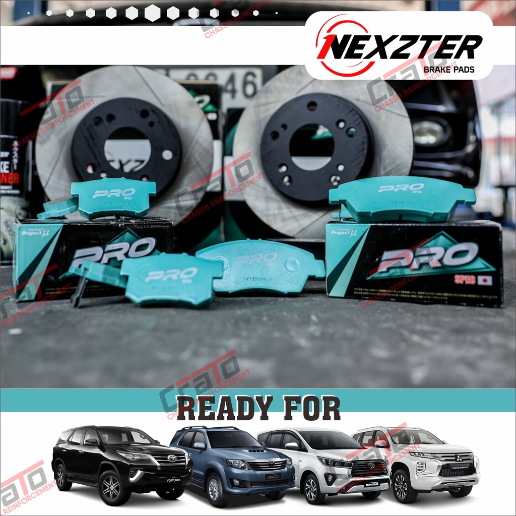 Jual Aksesoris Kampas Rem NEXZTER Pro Spec not Brembo Mandex Brake Pad ...