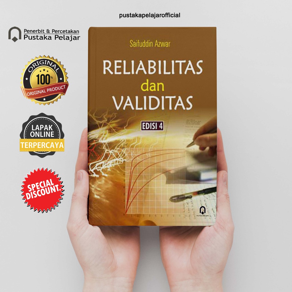 Jual Buku Original Reliabilitas dan Validitas edisi 4 - Saifuddin Azwar ...