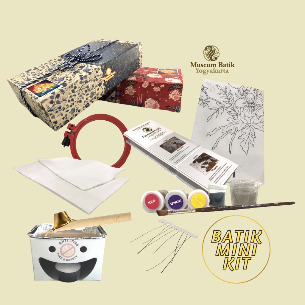 Jual Starter Kit Batik set alat & bahan batik mini travel pack simple ...