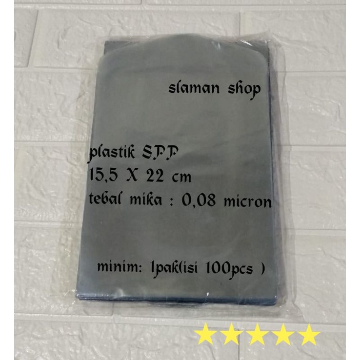 Jual plastik spp,plastik iuran/pln, ukuran 15,5x22cm, minil 1pak isi ...