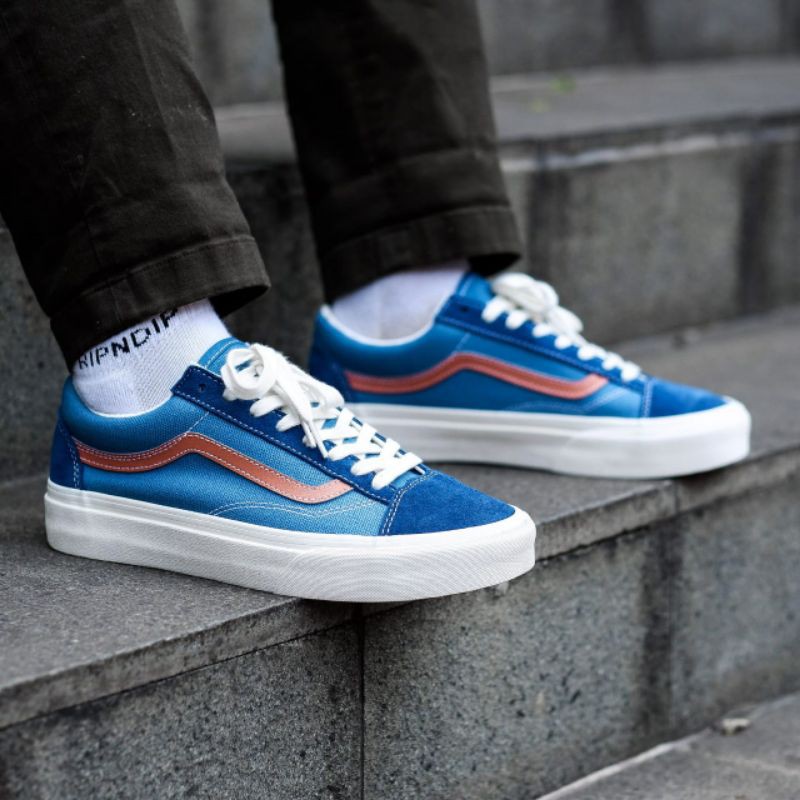 Jual Banyak Bonus Vans style 36 sailor Blue Original Pasti Shopee Indonesia