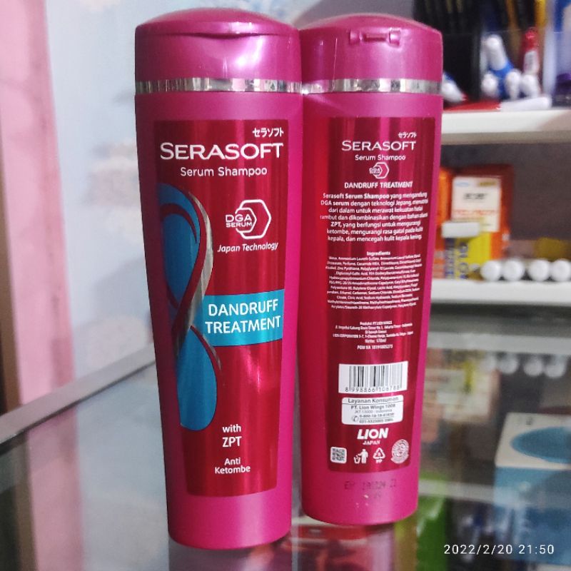 Jual Serasoft Serum Shampoo Dandruff Treatment 170ml with ZPT Anti