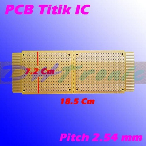 Jual PCB Titik Lubang IC PCB Lubang IC PCB IC - PCB Universal - PCB