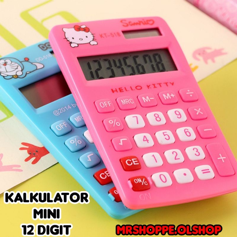 Jual Kalkulator mini portbale 12 Digit ⭐Mrshopee⭐ | Shopee Indonesia