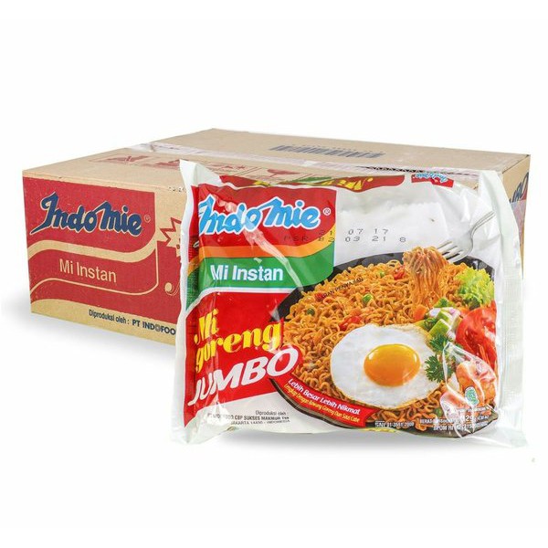 Jual Indomie Goreng Jumbo 129 Gr Isi 24 Bungkus/KARTON | Shopee Indonesia