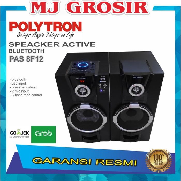 Jual Blow Promo Polytron Speaker Audio Pas 8f12 Pas8f12 Usb Bluetooth