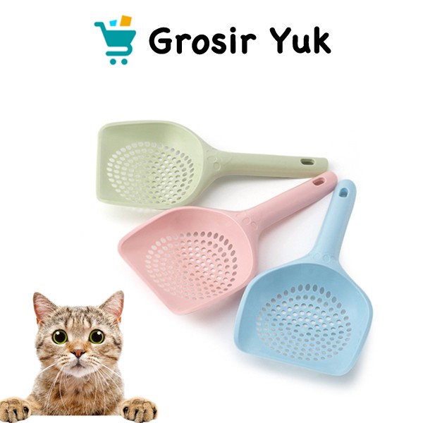 Jual Sekop Serokan Pasir Kucing 25.7x12.9cm | Shopee Indonesia