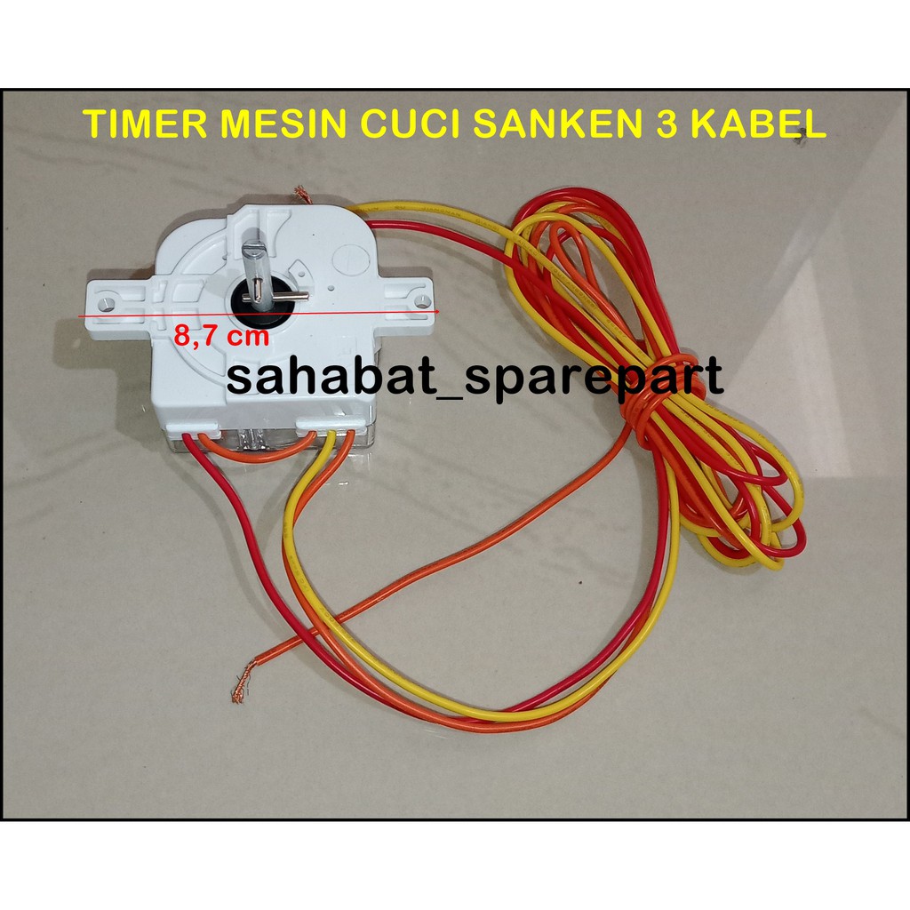 TIMER MESIN CUCI SANKEN 3 KABEL ORIGINAL