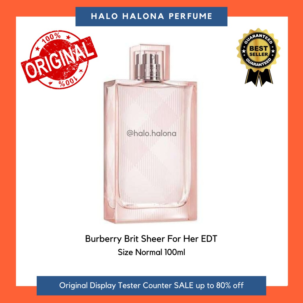 Harga parfum best sale burberry brit sheer