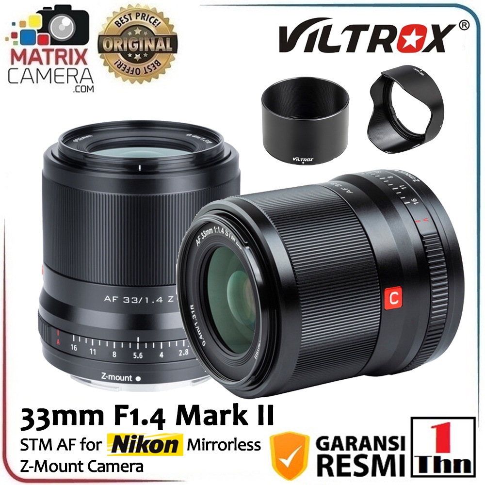 Jual Viltrox Lensa 33mm F1 4 Stm Af For Nikon Z Mount Mirrorless Camera