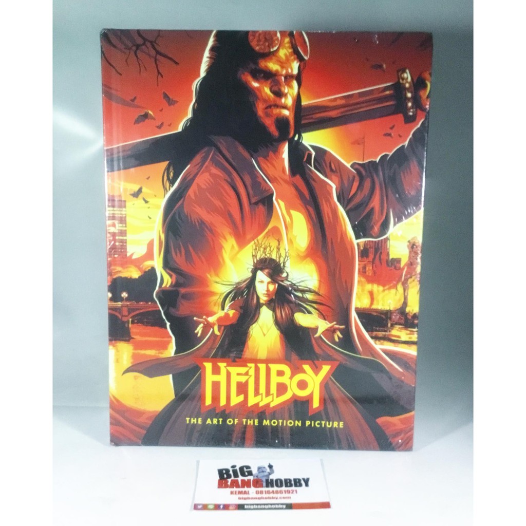 Jual DARK HORSE COMIC HARDCOVER HELLBOY THE ART OF THE MOTION PICTURES ...