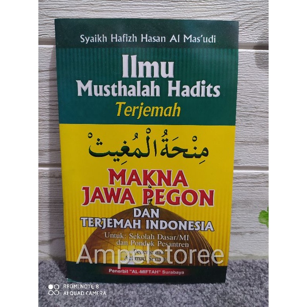 Jual Ilmu Mustholah Hadits , Ilmu Mustholah hadits , Terjemah Minhasul ...