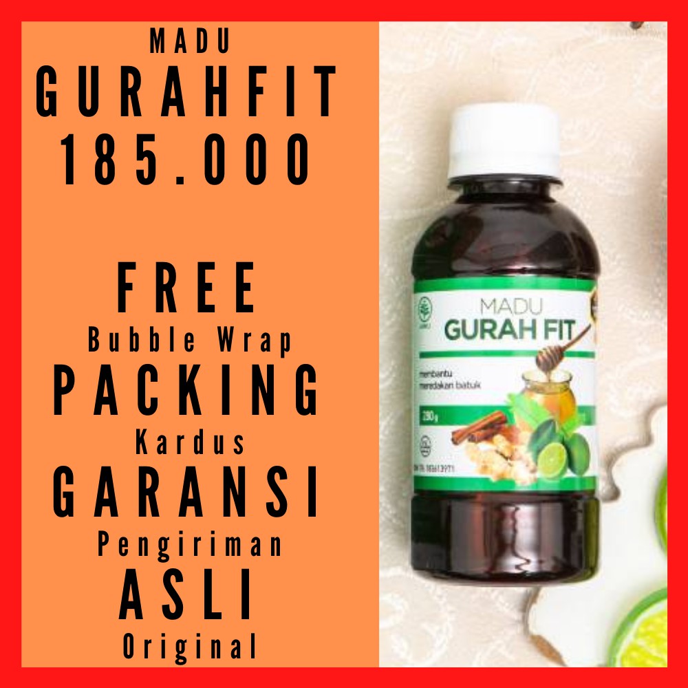 Jual Madu Gurah Fit Asli Original Untuk Batuk Sesak Napas Asma Gangguan Paru Gurahfit Gurah 6399