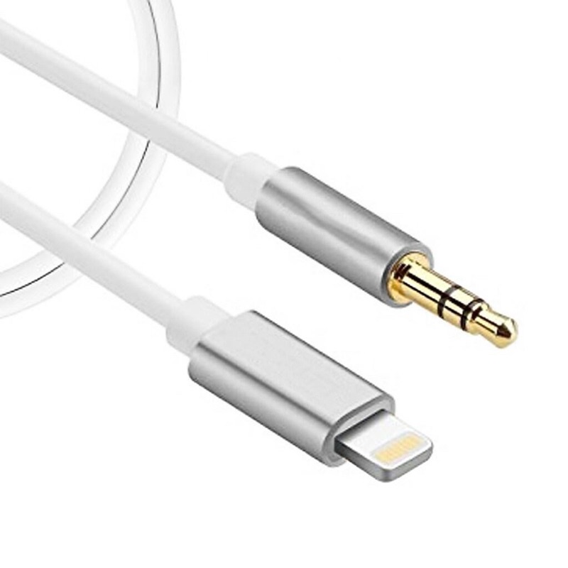 Jual KABEL AUX LIGHTNING AUDIO CABLE 3.5MM TO LIGHTNING / CABLE AUX LIGHTNING Shopee Indonesia
