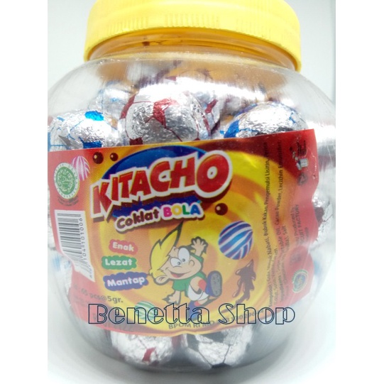 Jual Kitacho Coklat Compound Bentuk Bola Isi 65pcs | Shopee Indonesia