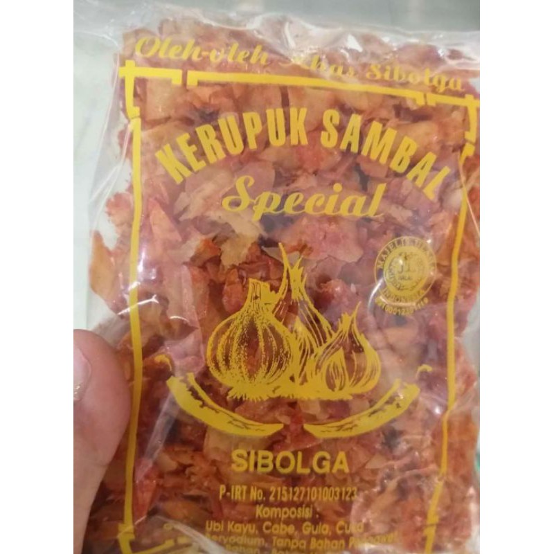 Jual kerupuk sambal sibolga cap bawang (250g) | Shopee Indonesia