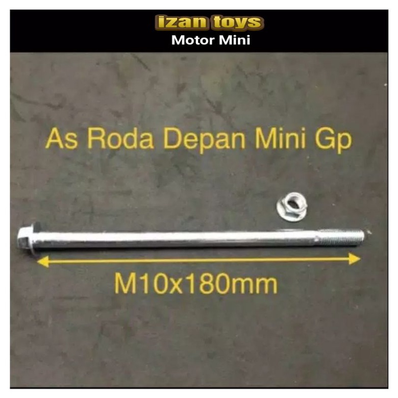 Jual As roda depan Mini Gp/mesin potong rumput Ring 6,5 | Shopee Indonesia
