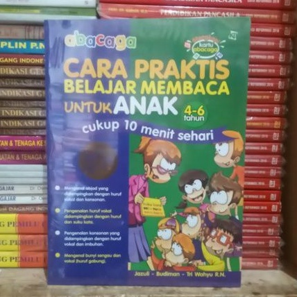 Jual Buku ABACAGA;Cara Praktis Belajar Membaca Untuk Anak Usia 4-6 ...