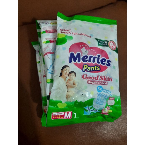Jual MERRIES RENCENG S1/M1/L1/XL1//MERRIES//1 RENCENG ISI 6 PCS ...