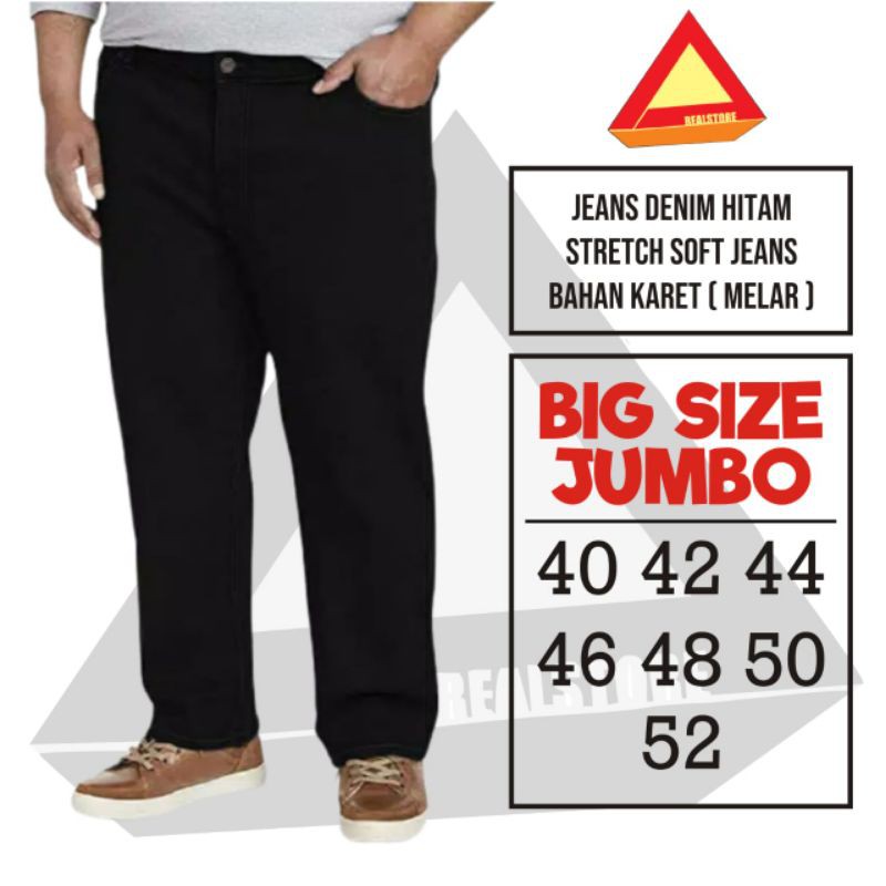 Jual Celana Jeans Jumbo Pria Bahan Karet Shopee Indonesia