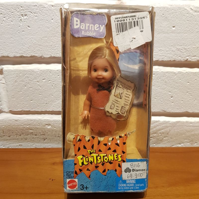 Barbie Mattel Les Pierrafeu - Fred Et Barney - NRFB Collection 17 Ans+